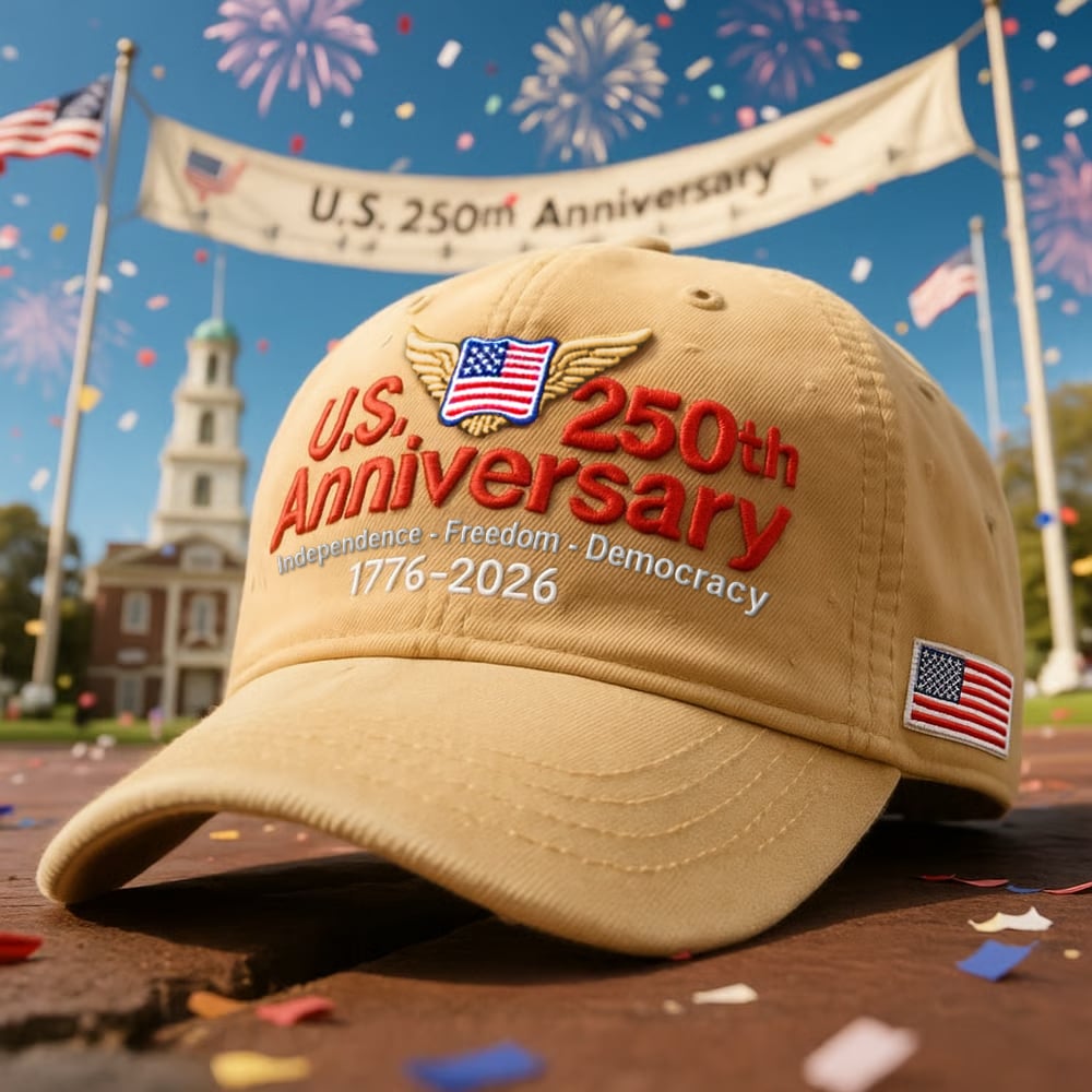 U.S. 250th Anniversary Retro Washed Cap