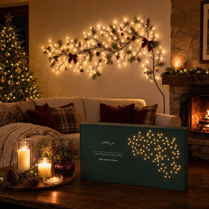 Willow Vine Lights – Christmas & Cozy Home Wall Decor