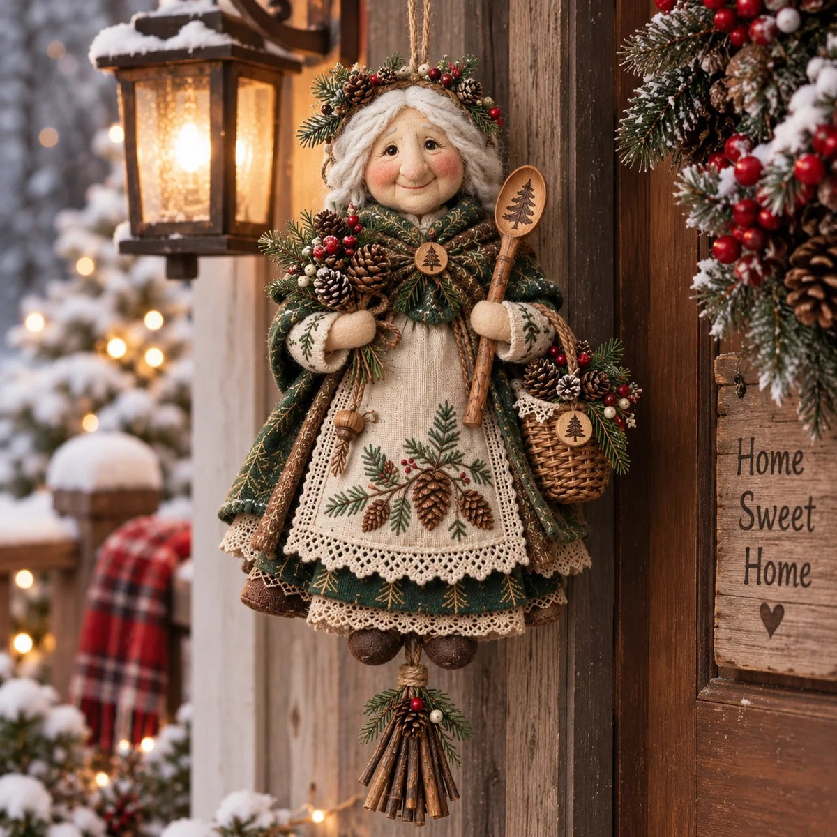 🔥😍Handmade Good Luck Granny 🍀Chase Away Worries, Bring Home Warmth
