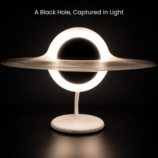 🌌Event Horizon 3D-Printed Black Hole Lamp