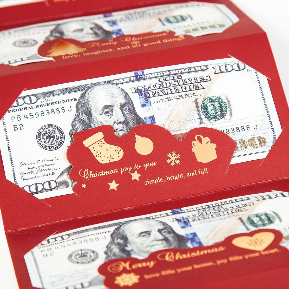 🏆Flash Sale⚡ 50K+ SOLD! Almost Gone-🎅💸Christmas Cash Gift Envelope– A creative way to give cash this Christmas!