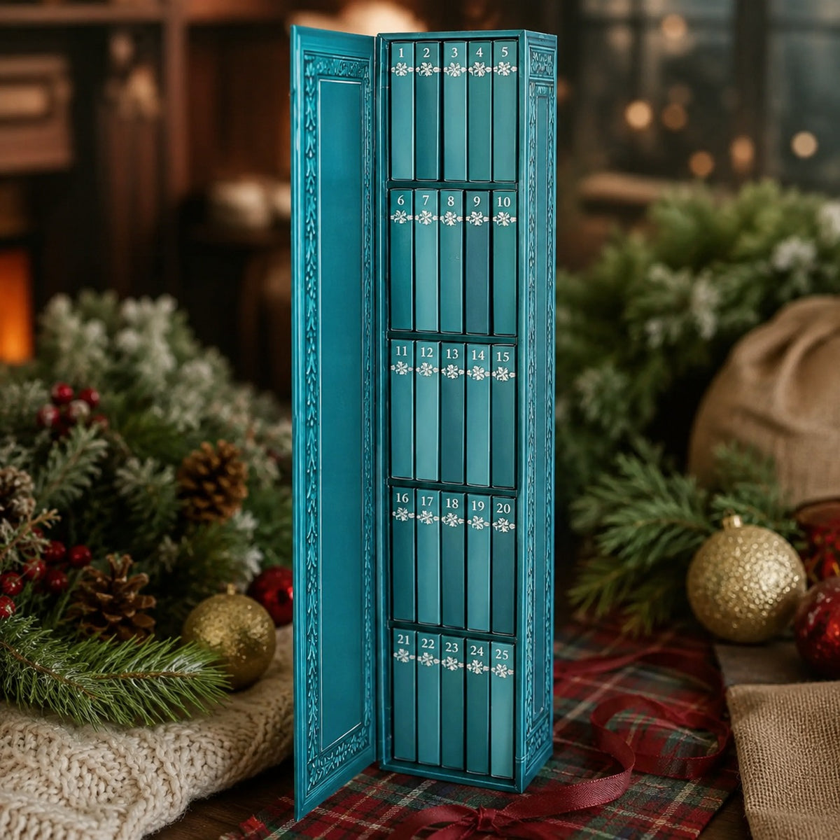 Christmas Tiny Book Ornament Advent Calendar