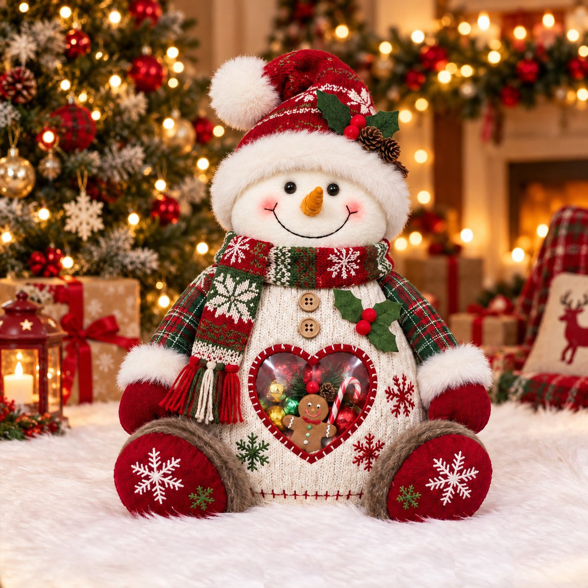 🎅 🎄Christmas Character Refillable Treat Holder