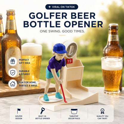 🔥2026 Hot Sale - Golf Swing Bottle Opener⛳