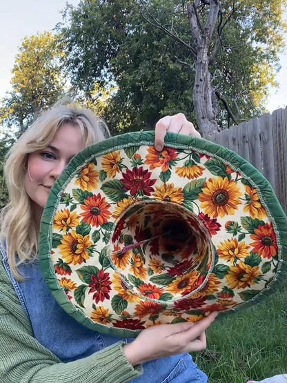 🔥Last Day 49% OFF - The Quilted Witch Hat | Handcrafted Folk Art Hat