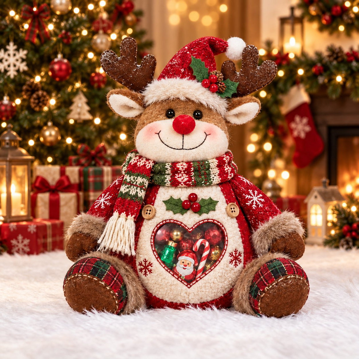 🎅 🎄Christmas Character Refillable Treat Holder