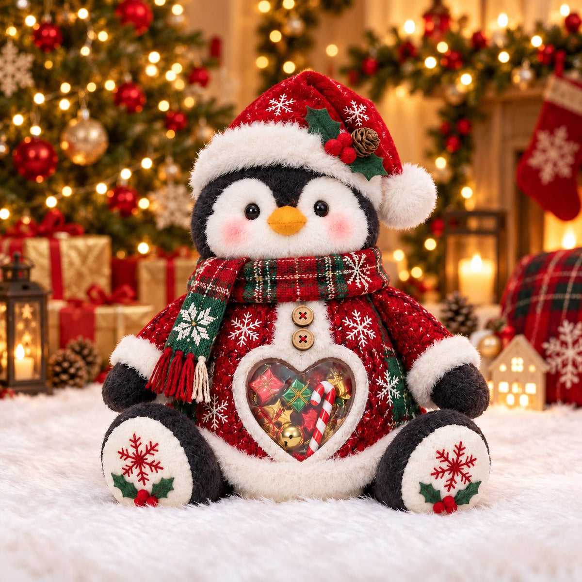 🎅 🎄Christmas Character Refillable Treat Holder