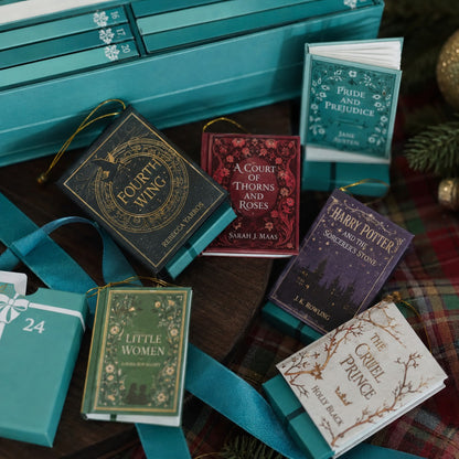 Christmas Tiny Book Ornament Advent Calendar