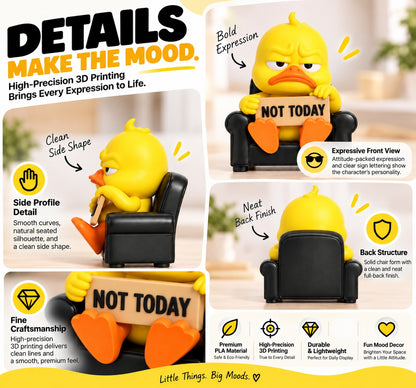 Bad Mood Duck Desk Figurine Collection