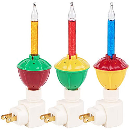 Vintage Christmas LED Night Light Collection