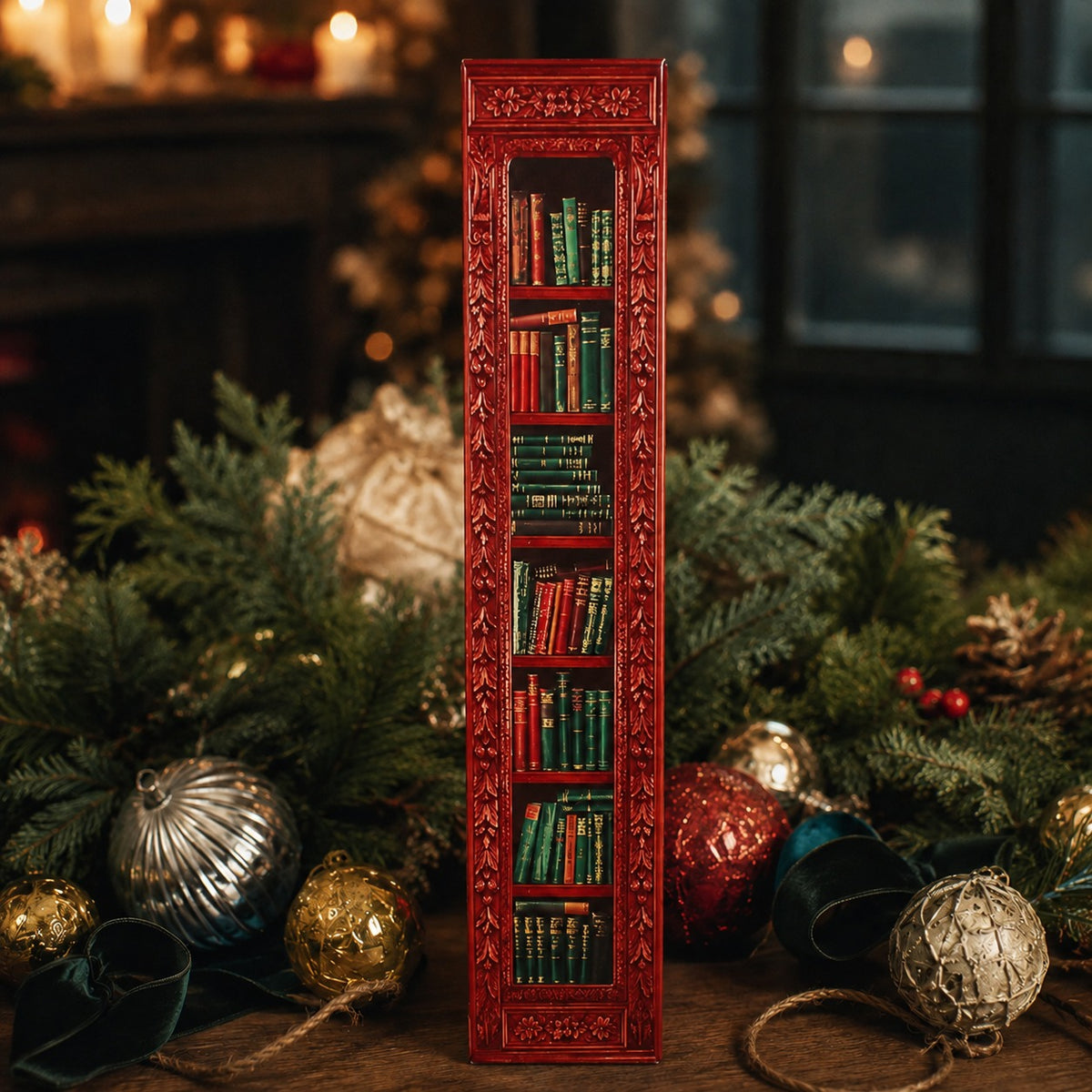 Christmas Tiny Book Ornament Advent Calendar