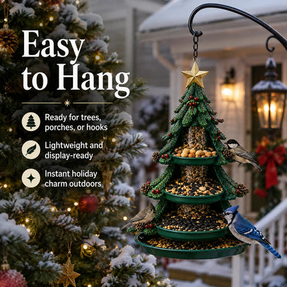 🎄 Christmas Bird Feeder Collection – Festive Hanging Garden Feeders for Wild Birds