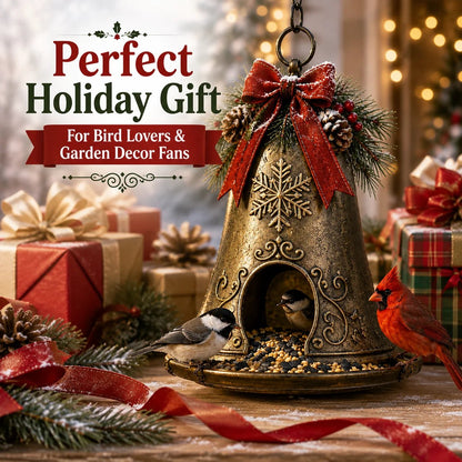 🎄 Christmas Bird Feeder Collection – Festive Hanging Garden Feeders for Wild Birds