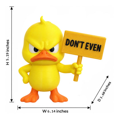Bad Mood Duck Desk Figurine Collection