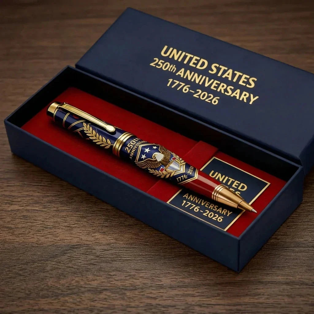 🖊100% Handmade 250th Anniversary Pen丨Crafted From Real Titanium Alloy