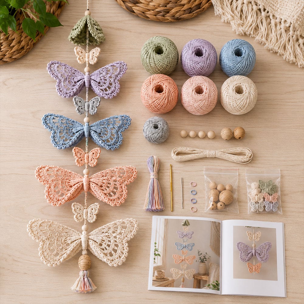 🔥2026 Hot Sale - Garden Cascade DIY Crochet Kit