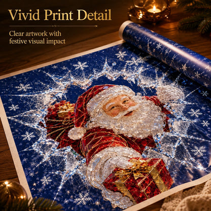 🎅 2026 Christmas Window Decals – 3D Crack Glass Holiday Decorations for a Magical Winter Wonderland