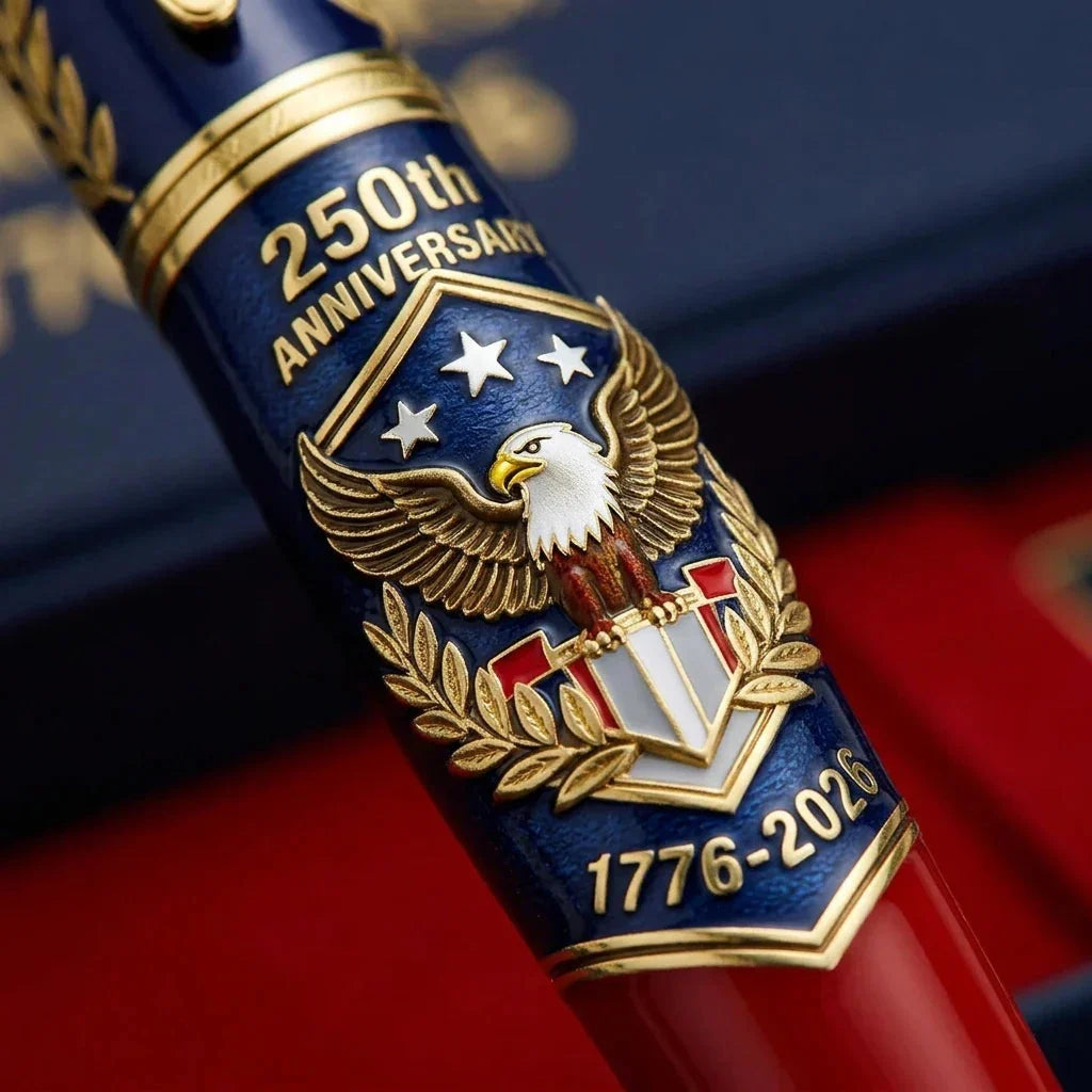 🖊100% Handmade 250th Anniversary Pen丨Crafted From Real Titanium Alloy