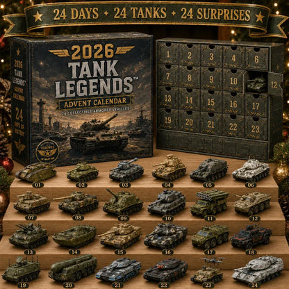 2026 Motorcycle Legends Advent Calendar – 24 Days, 24 Mini Motorcycles, 24 Legendary Rides