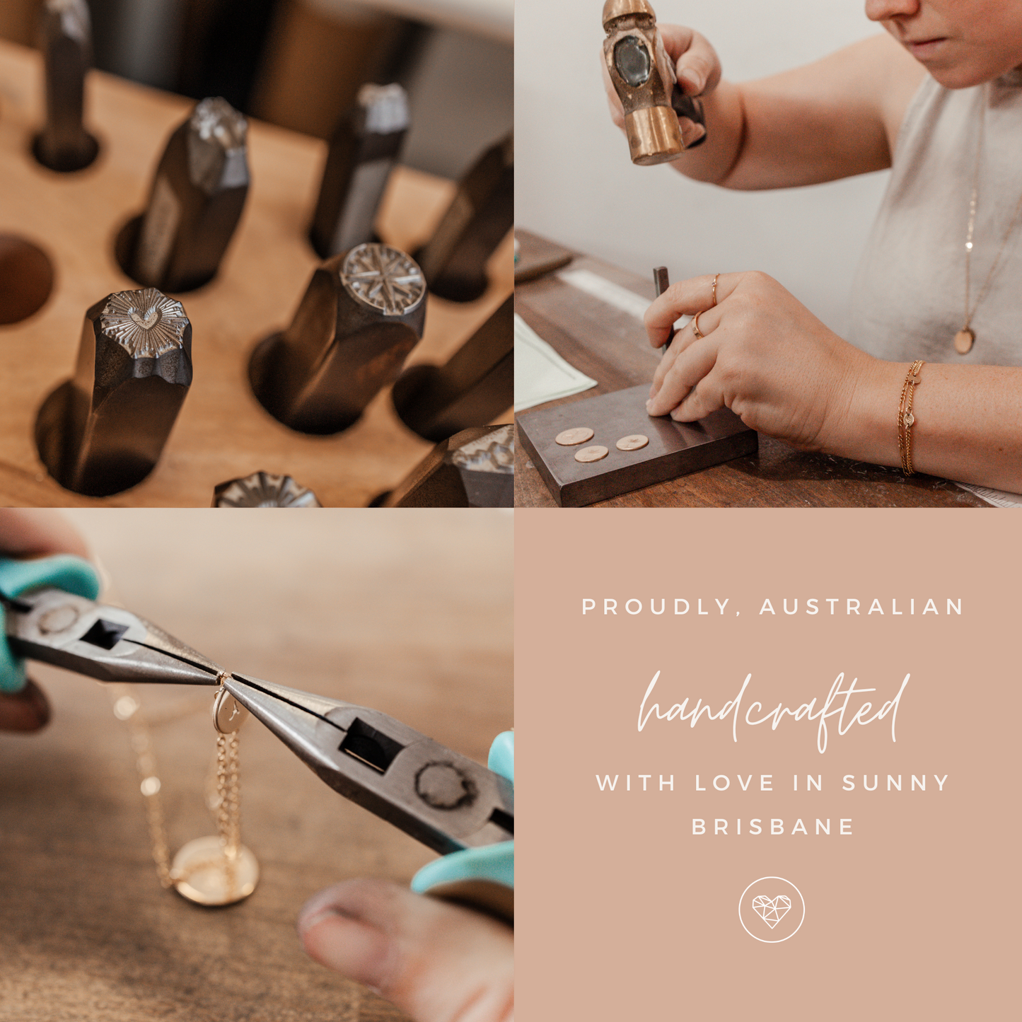 Large & Small Stacking Pendant Necklace
