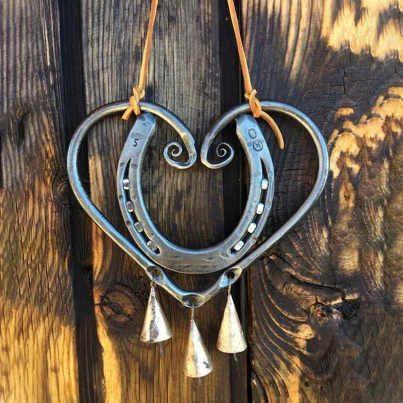 100% Handmade | The Horseshoe Heart Wind Chime ❤ (Handmade by Jordan Maynard)