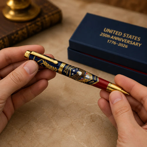🖊100% Handmade 250th Anniversary Pen丨Crafted From Real Titanium Alloy