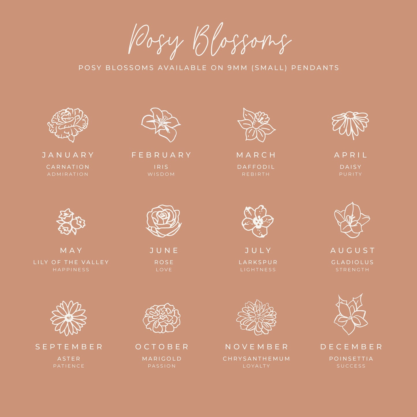 Mini Small Pendant Bracelet