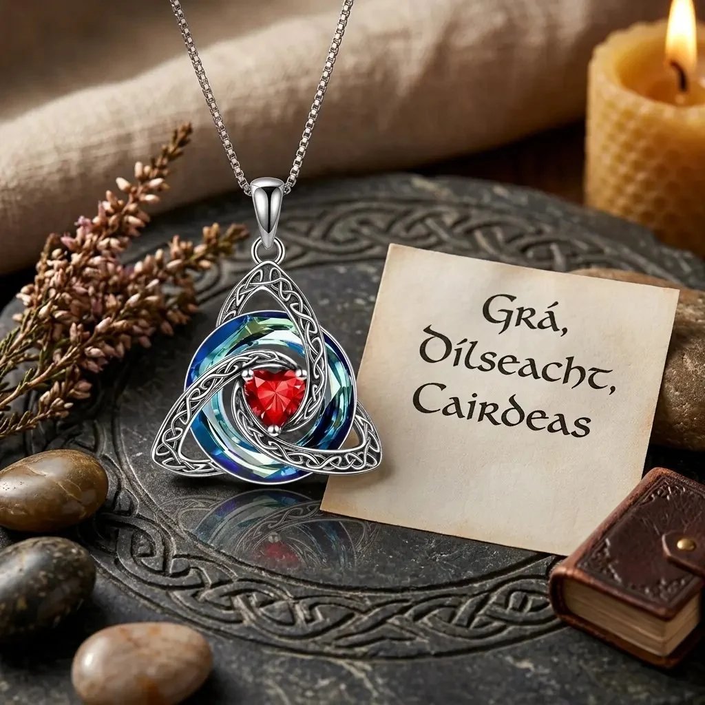 ♾️💖Birthstone Celtic Knot Necklace for Women