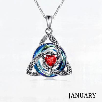 ♾️💖Birthstone Celtic Knot Necklace for Women