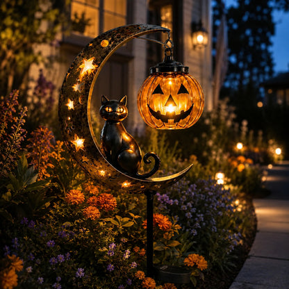 🎃 Pumpkin Moon Garden Stake Light (📦Buy 2 Free Shipping)