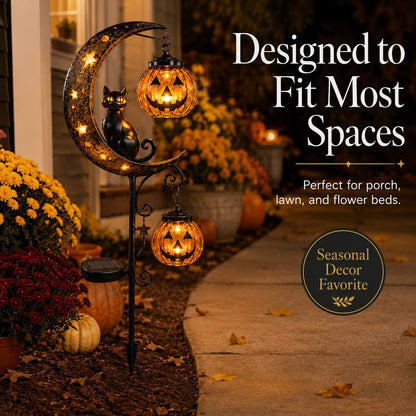 🎃 Pumpkin Moon Garden Stake Light (📦Buy 2 Free Shipping)