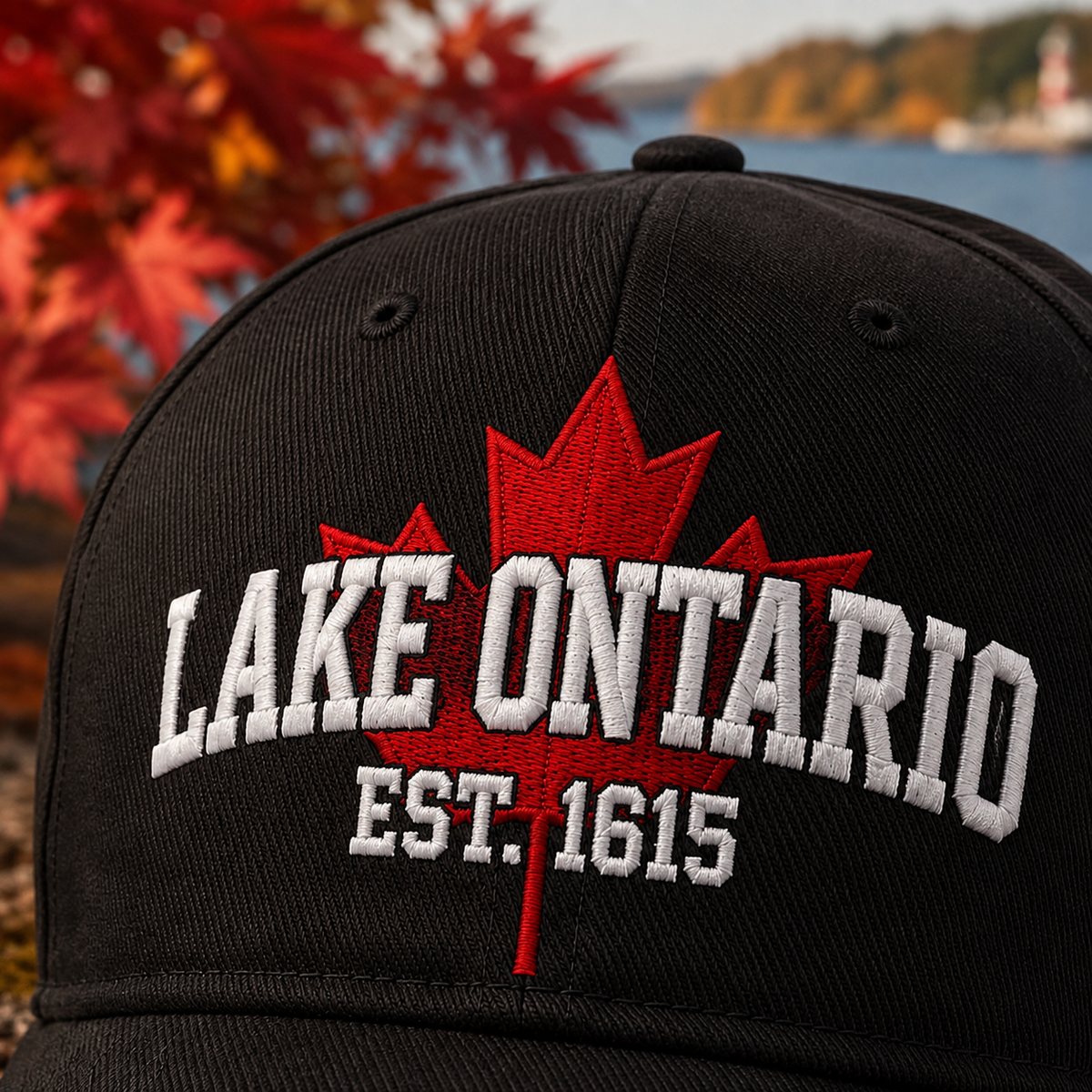 🍁Lake Ontario Forever – Heritage Embroidered Cap
