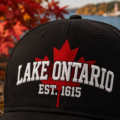 🍁Lake Ontario Forever – Heritage Embroidered Cap