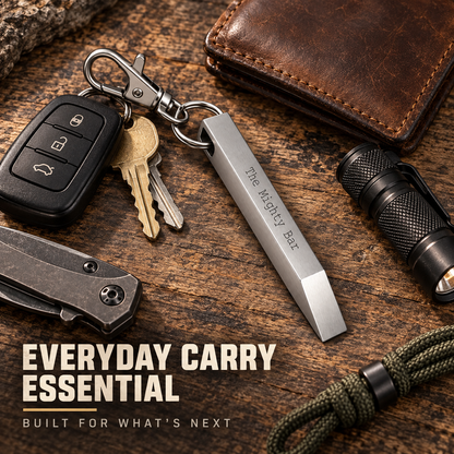 Stainless Steel Keychain Multitool & EDC Mighty Bar