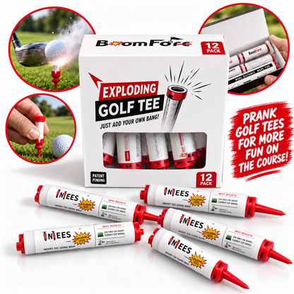 💥 BoomShot Prank Golf Tees