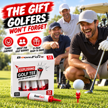 💥 BoomShot Prank Golf Tees
