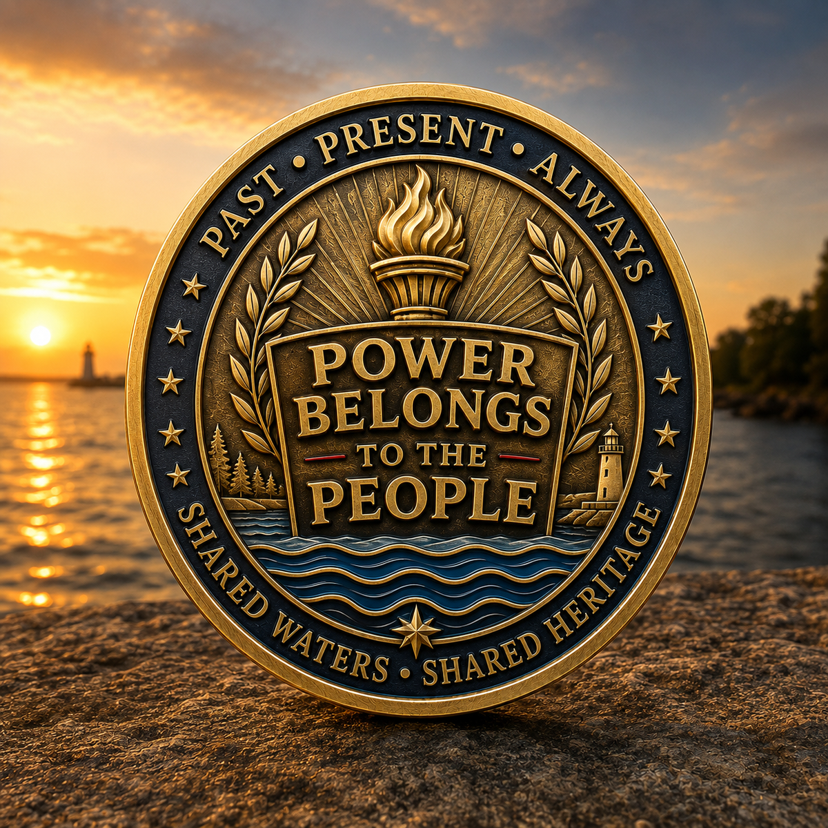 Lake Ontario Forever – 400+ Years of Heritage Challenge Coin