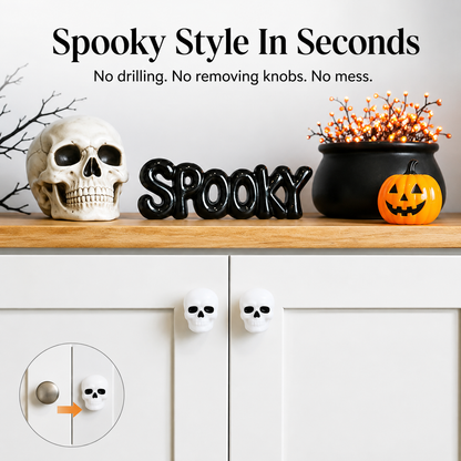 🎃Decorative Cabinet Knob Covers - Spooky Halloween Decor(12PCS)