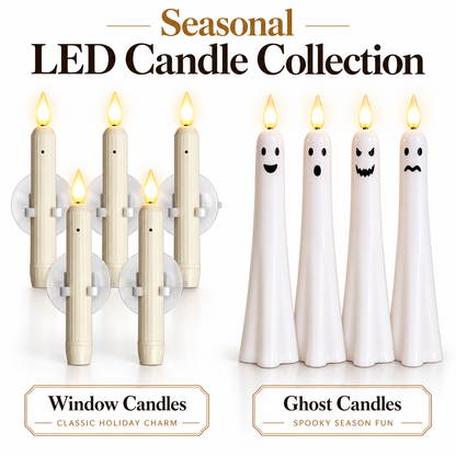 2026 Hot Sale - Window Candles with Sensor Dusk to Dawn