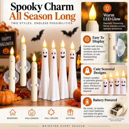 2026 Hot Sale - Window Candles with Sensor Dusk to Dawn