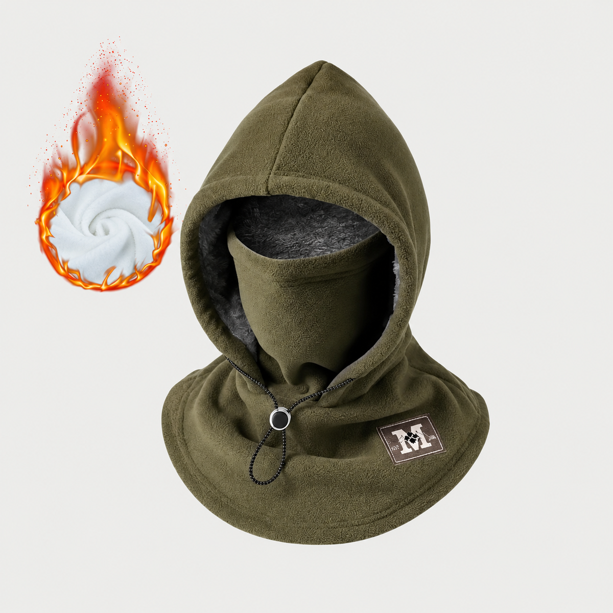 Winter Hot Sale 🔥 Fleece Double Layer Integrated Hat