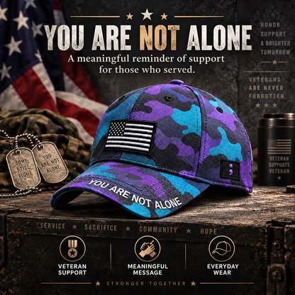 Veteran Suicide Prevention Awareness Month Baseball Cap