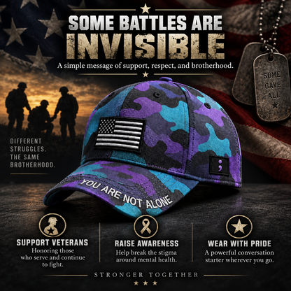 Veteran Suicide Prevention Awareness Month Baseball Cap