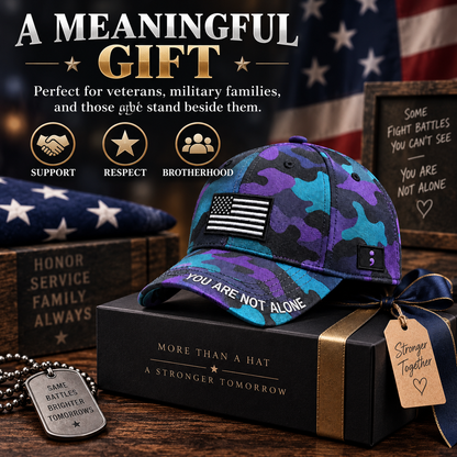 Veteran Suicide Prevention Awareness Month Baseball Cap