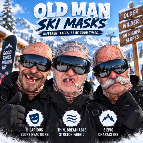 👴 Old F*cker Man Winter Face Mask