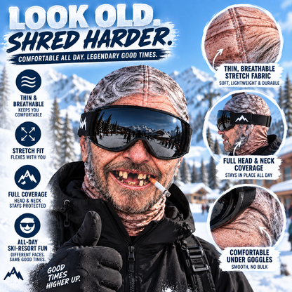 👴 Old F*cker Man Winter Face Mask