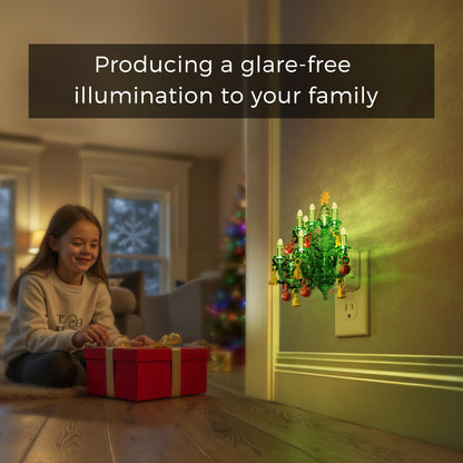 Vintage Christmas LED Night Light Collection