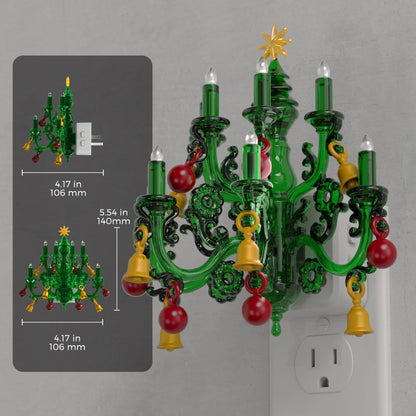 Vintage Christmas LED Night Light Collection