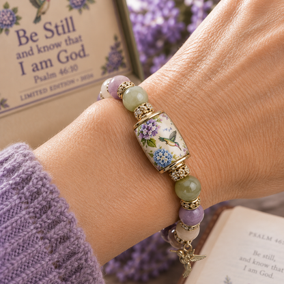 💜Hummingbird Garden Faith Bracelet 🌸 | 2026 Limited Edition Bracelet - With Gift Box
