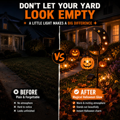🎃 Pumpkin Moon Garden Stake Light (📦Buy 2 Free Shipping)